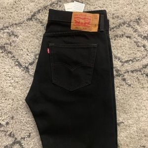 Levi’s 501, men, black, size 35x34, new with tags
